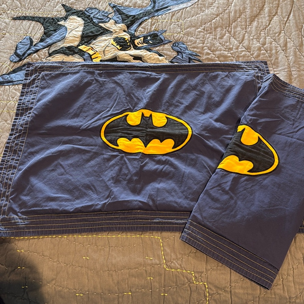 Pottery Barn Kids - 2 Batman Signal Shams